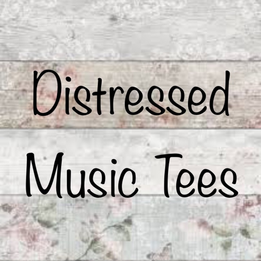 ✨Distressed Music Tees✨